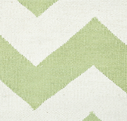 asterlane cotton dhurrie carpet ck-201 bright lime green